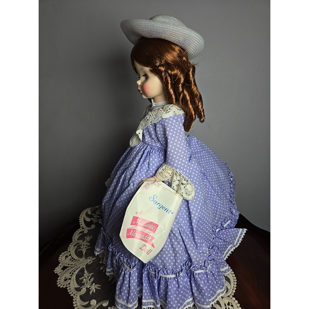 Madame Alexander Sargent 1576 Vintage 1980 Doll Collectible‎ 14" Purple Dress - Picture 4 of 13
